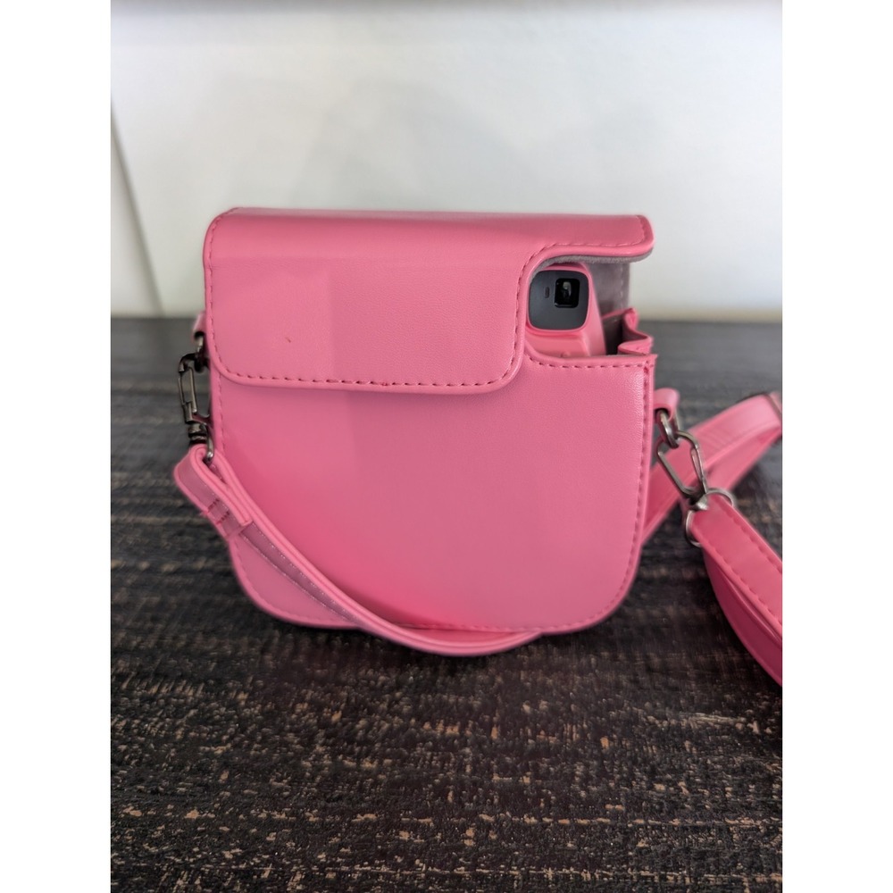Fujifilm Instax Mini 9 Instant Camera Pink w/Case – Tested & Clean – Works Great - Picture 3 of 10